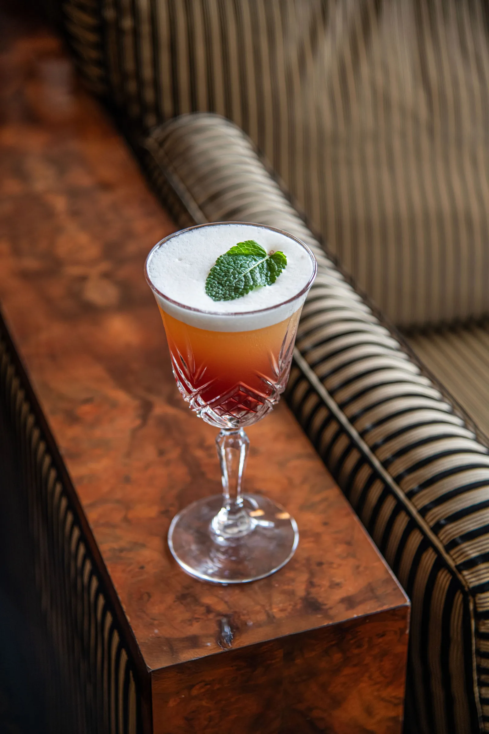 Signature cocktail at the Derby's Bar, Mercure La Baule Majestic Signature cocktail at the Derby's Bar, Mercure La Baule Majestic