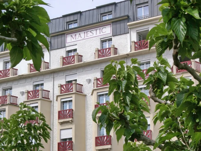 Facade of the Mercure La Baule Majestic Facade of the Mercure La Baule Majestic
